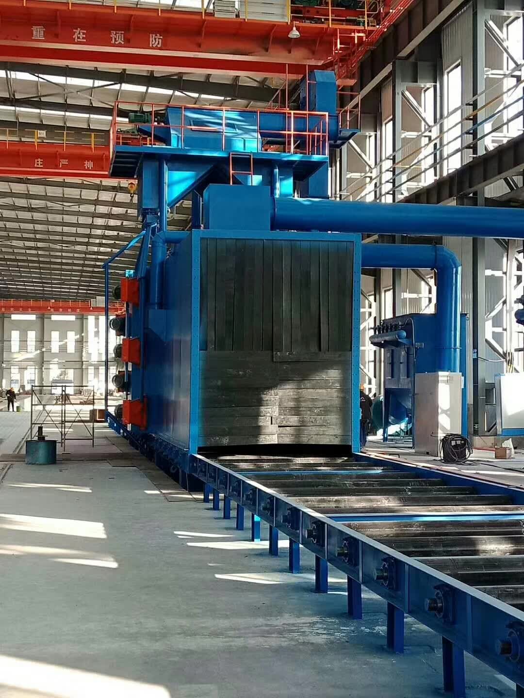 鋼結(jié)構(gòu)拋丸機圖五 鋼結(jié)構(gòu)拋丸機圖五