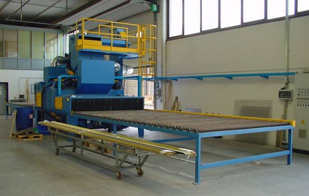 石材荔枝面拋丸機(jī) 石材荔枝面拋丸機(jī)